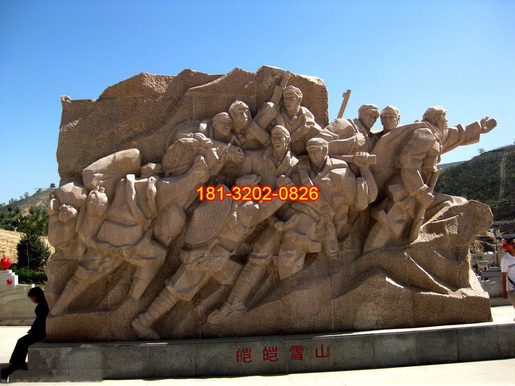 材質(zhì)和款式對黨建人物石雕的影響